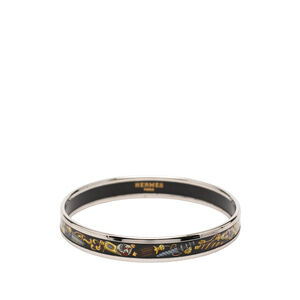 Pre-Loved Hermes Narrow Qu Importe Le Flacon Enamel Bangle 62